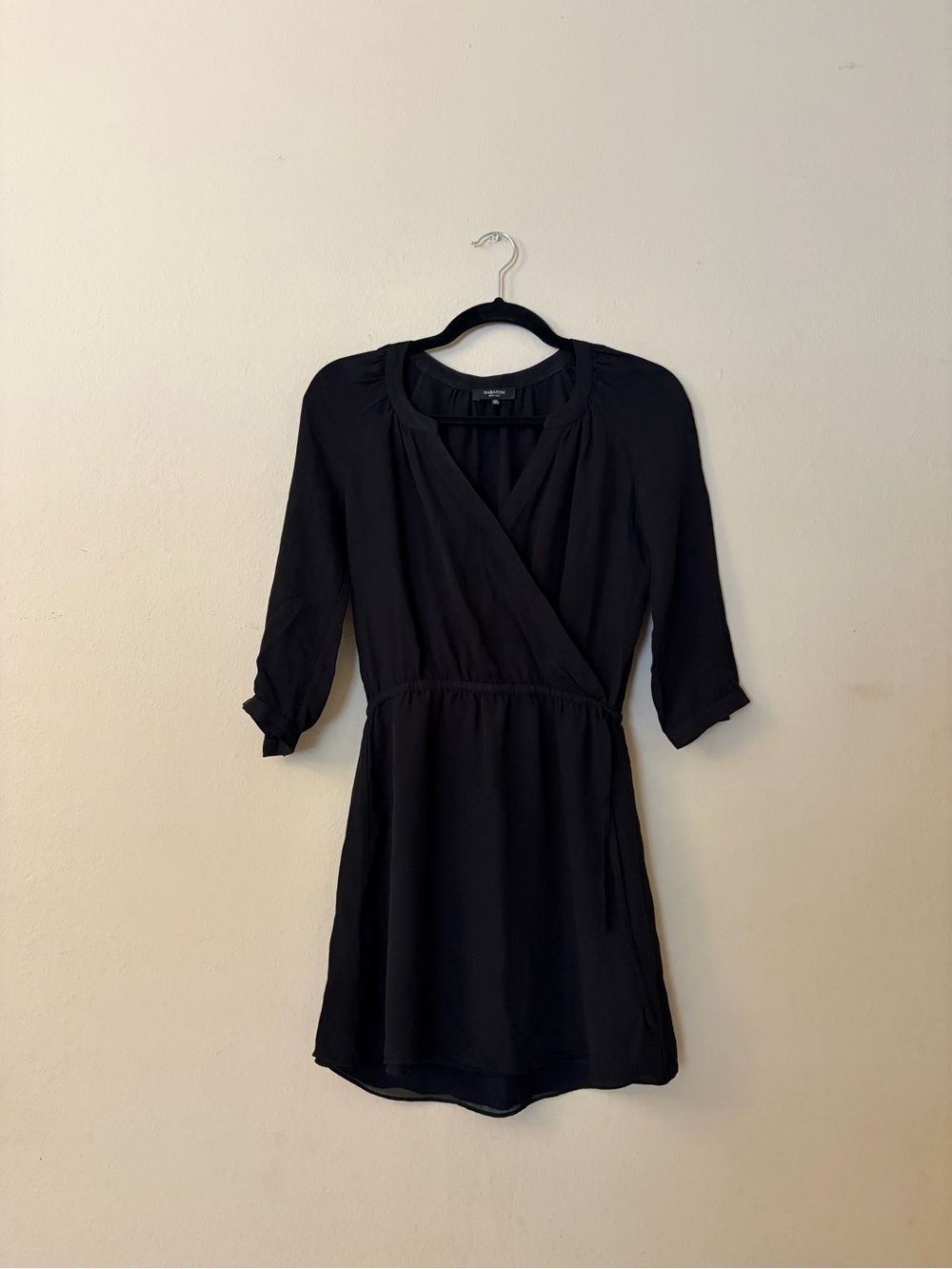 Aritzia Babaton Black Mini Dress